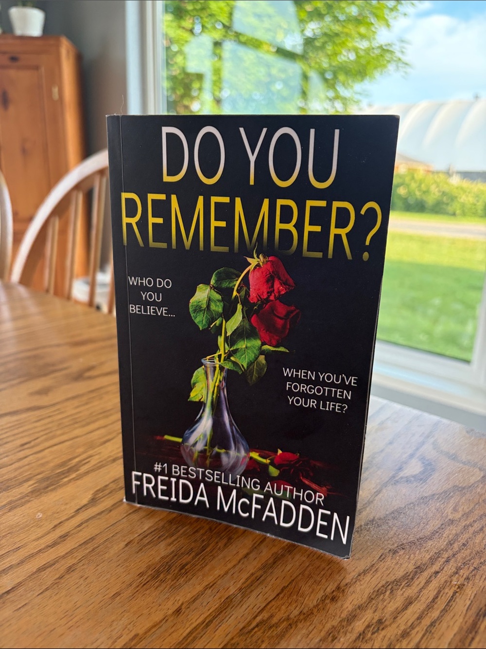 Do You Remember by Freida McFadden!  Are you a Freida Reader?